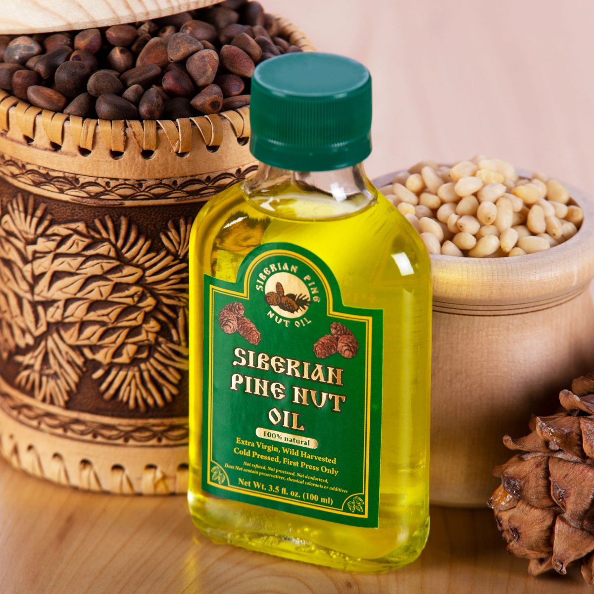Pine Nut Oil Siberian Pine Nut Oil in Australia