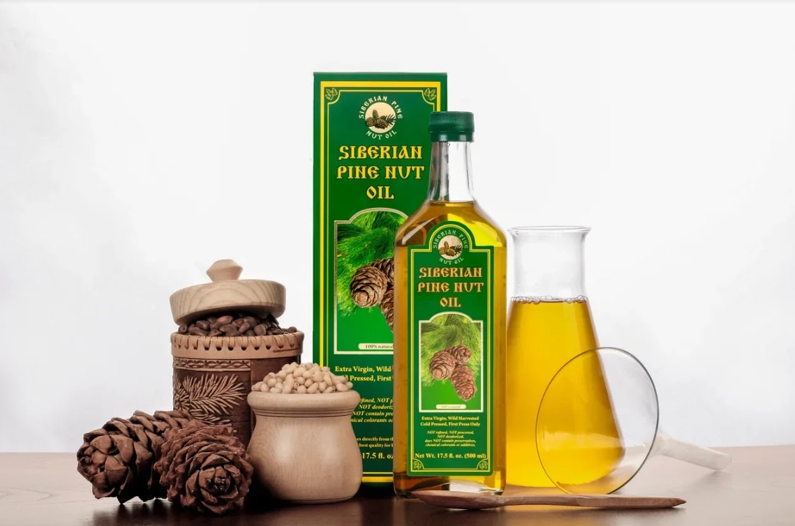 The benefits of pine oil enriched with pine resin for the skin - Siberian  Pine Nut Oil