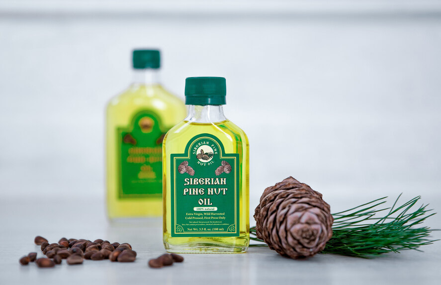 The benefits of pine oil enriched with pine resin for the skin - Siberian  Pine Nut Oil