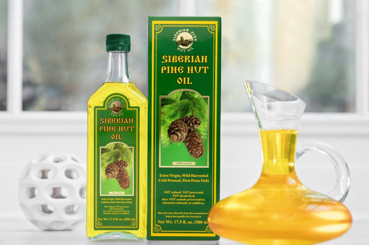 Pine nut oil and hormonal balance