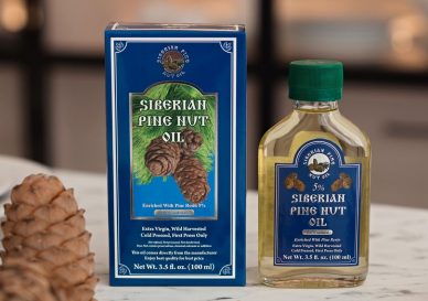 Pine nut oil enriched with pine resin for scars and keloids